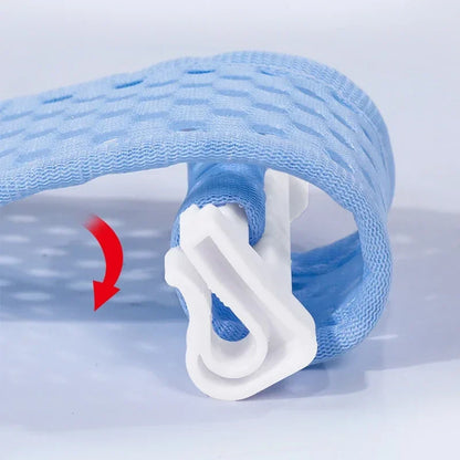 Baby Bad Net Matte Kinder Neugeborenen Einstellbare Badewanne Kissen Sitzkissen Kreuz-förmigen Anti-slip Badewanne Dusche Wiege bett Sitz