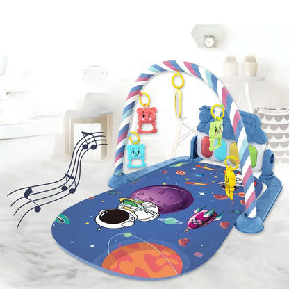 Baby Aktivität Gym Rack Frühe Bildung 0-36 Monate Spielzeug Geschenke Musical Neugeborenen Klavier Tastatur Krabbeln Decke Pedal Spielen matte