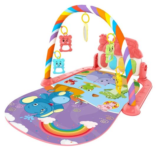 Baby Aktivität Gym Rack Frühe Bildung 0-36 Monate Spielzeug Geschenke Musical Neugeborenen Klavier Tastatur Krabbeln Decke Pedal Spielen matte