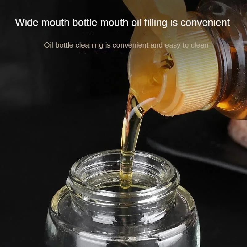 Transparent Cooking Oil Bottle Cookware Bbq Olive Oil Spray for Fitness Sauce Sprayer Set Tableware Kitchen Dining Bar Home