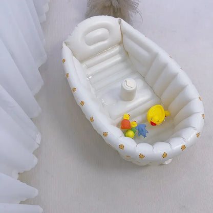 Tier Baby Schwimm badewanne Kinder tragbare Outdoor aufblasbare Pool Kinder badewanne Neugeborenen Schwimmbad