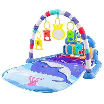 Baby Aktivität Gym Rack Frühe Bildung 0-36 Monate Spielzeug Geschenke Musical Neugeborenen Klavier Tastatur Krabbeln Decke Pedal Spielen matte