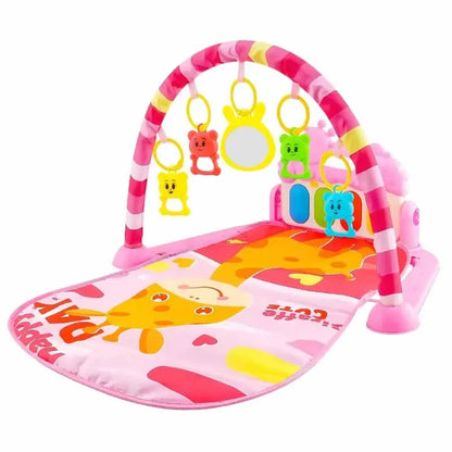 Baby Aktivität Gym Rack Frühe Bildung 0-36 Monate Spielzeug Geschenke Musical Neugeborenen Klavier Tastatur Krabbeln Decke Pedal Spielen matte