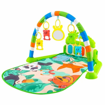 Baby Aktivität Gym Rack Frühe Bildung 0-36 Monate Spielzeug Geschenke Musical Neugeborenen Klavier Tastatur Krabbeln Decke Pedal Spielen matte