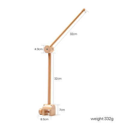Baby Krippe Mobile Rassel Spielzeug Für 0-12 Monate Cartoon Filz Wald Tier Bett Glocke Hängen Holz Halterung Mobile newbaby Rassel Spielzeug
