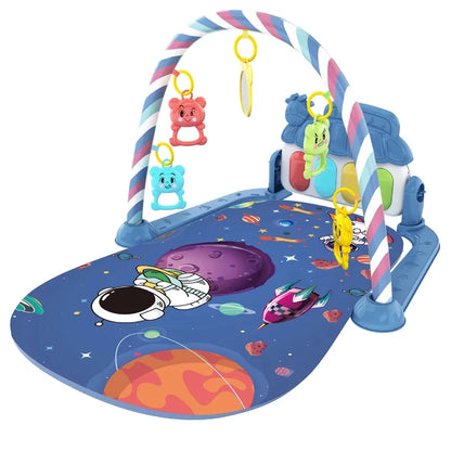 Baby Aktivität Gym Rack Frühe Bildung 0-36 Monate Spielzeug Geschenke Musical Neugeborenen Klavier Tastatur Krabbeln Decke Pedal Spielen matte
