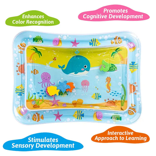 Baby Wasser Spielen Matte Aufblasbare Kissen PVC Infant Bauch Zeit Kleinkind Wasser Pad Für Kinder Frühe Bildung Entwicklung Aktivität Spielzeug