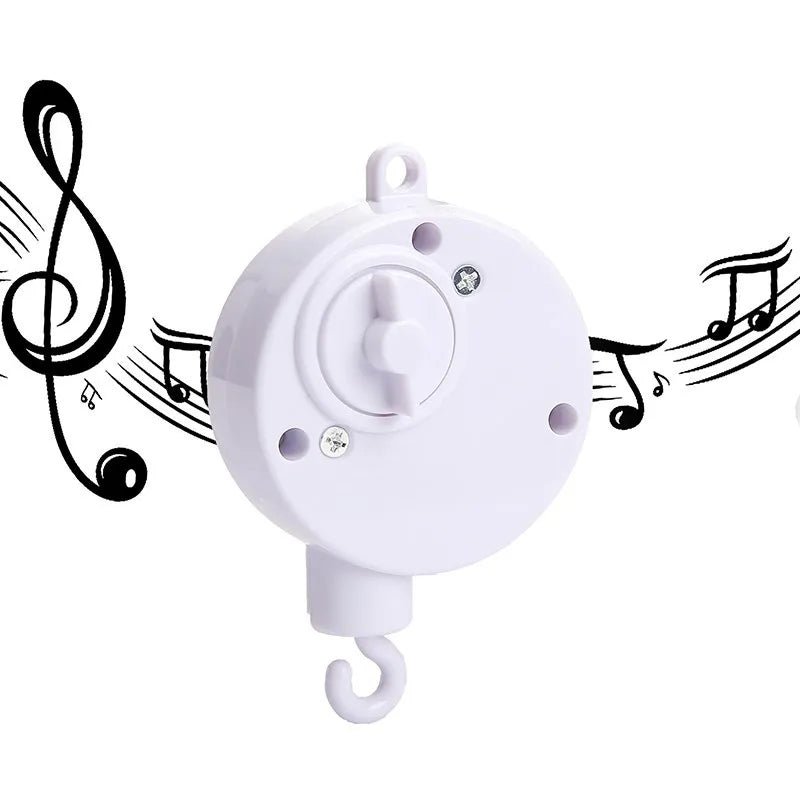 Baby Krippe Mobile Rassel Spielzeug Für 0-12 Monate Cartoon Filz Wald Tier Bett Glocke Hängen Holz Halterung Mobile newbaby Rassel Spielzeug