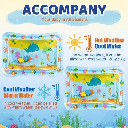 Baby Wasser Spielen Matte Aufblasbare Kissen PVC Infant Bauch Zeit Kleinkind Wasser Pad Für Kinder Frühe Bildung Entwicklung Aktivität Spielzeug