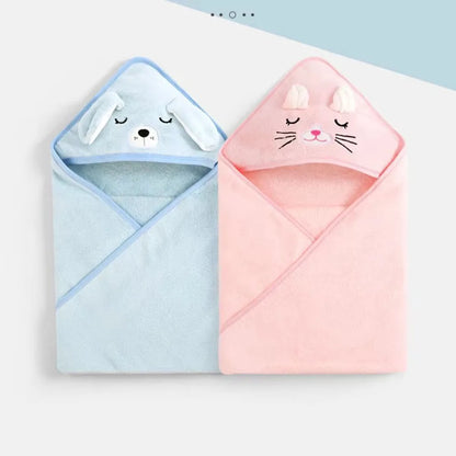 Cartoon Tier Baby Badetücher Weiche Neugeborenen Mit Kapuze Handtuch Decke Kleinkind Bademantel Warme Schlafen Swaddle Wrap für Jungen Mädchen