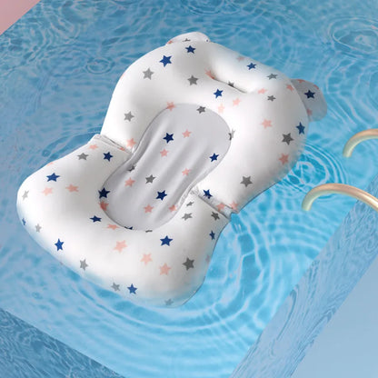 Baby Bad Unterstützung Pad Faltbare Schwimmende Sitz Einstellbar Neugeborenen Bade Kissen Infant Sicherheit Net Hängematte