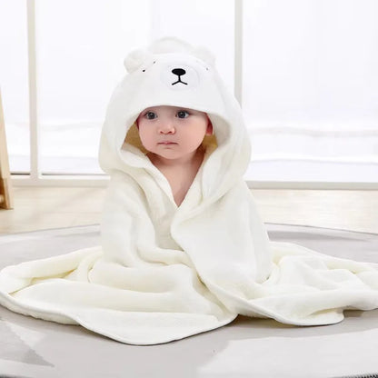 Cartoon Tier Baby Badetücher Weiche Neugeborenen Mit Kapuze Handtuch Decke Kleinkind Bademantel Warme Schlafen Swaddle Wrap für Jungen Mädchen