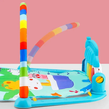 Baby Aktivität Gym Rack Frühe Bildung 0-36 Monate Spielzeug Geschenke Musical Neugeborenen Klavier Tastatur Krabbeln Decke Pedal Spielen matte