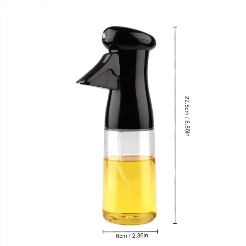 Transparent Cooking Oil Bottle Cookware Bbq Olive Oil Spray for Fitness Sauce Sprayer Set Tableware Kitchen Dining Bar Home