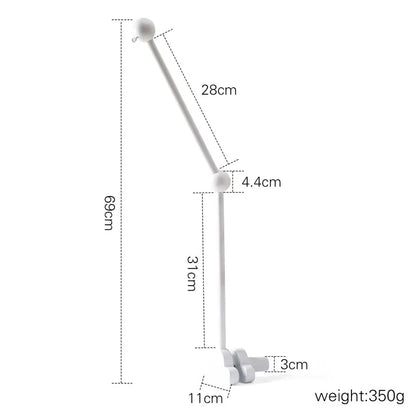 Baby Krippe Mobile Rassel Spielzeug Für 0-12 Monate Cartoon Filz Wald Tier Bett Glocke Hängen Holz Halterung Mobile newbaby Rassel Spielzeug