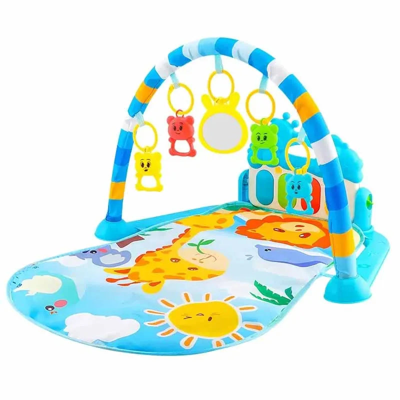 Baby Aktivität Gym Rack Frühe Bildung 0-36 Monate Spielzeug Geschenke Musical Neugeborenen Klavier Tastatur Krabbeln Decke Pedal Spielen matte
