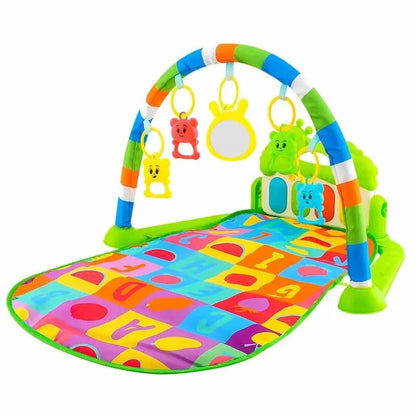 Baby Aktivität Gym Rack Frühe Bildung 0-36 Monate Spielzeug Geschenke Musical Neugeborenen Klavier Tastatur Krabbeln Decke Pedal Spielen matte